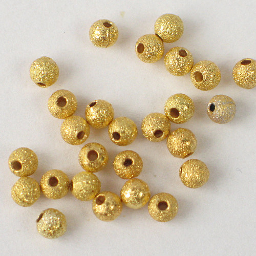 Kovové korálky, 3mm — foto 1