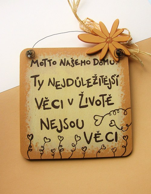 Motto našeho domu — foto 1
