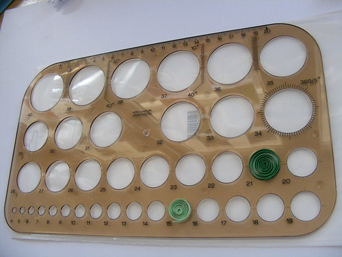 Kružnicová šablona — foto 1