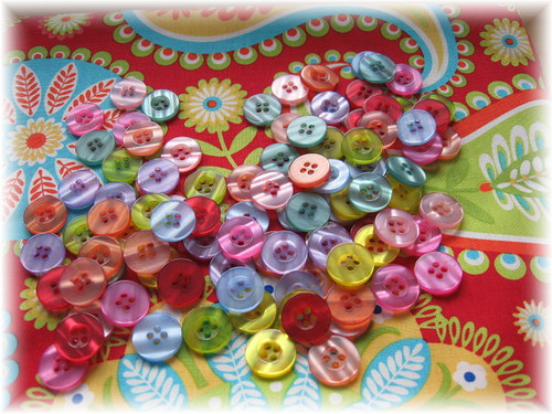 Veselééé knoflíky - 10 ks MIX — foto 1