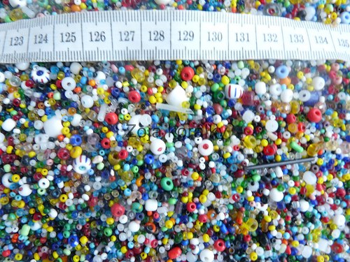 Korálky rokajl 2,5kg — foto 1