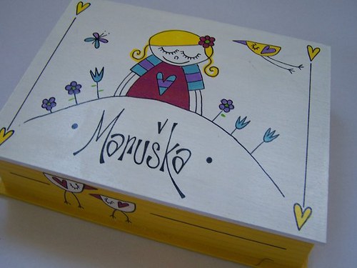 Malovaná krabička pro Marušku — foto 1