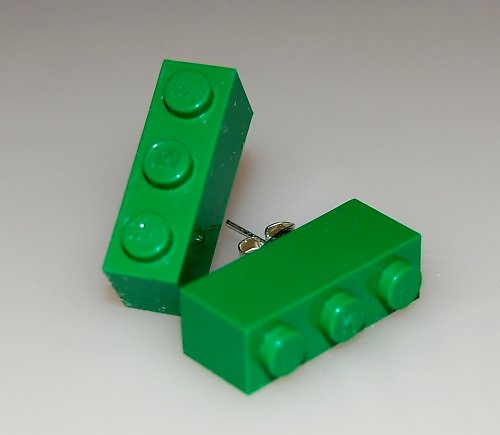 LEGO - náušnice pecky do uší — foto 1