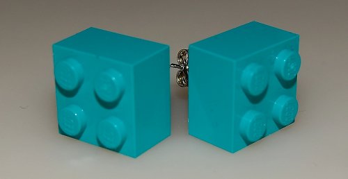 LEGO - náušnice pecky do uší — foto 1