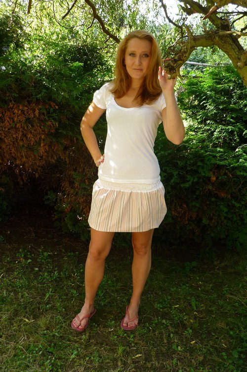 Balonová letní sukýnka — foto 1