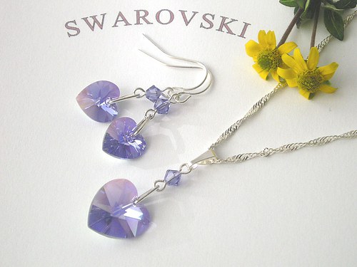 Swarovski sada Tanzanite AB...sleva — foto 1
