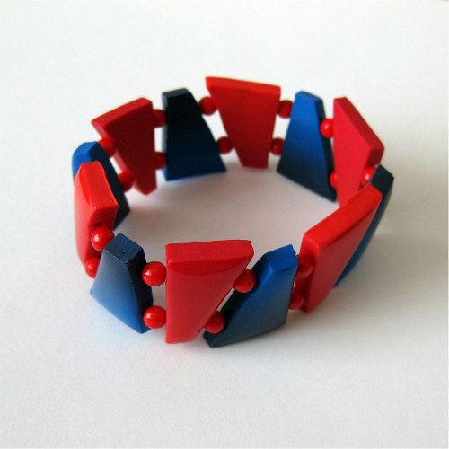 Modročervený náramek — foto 1