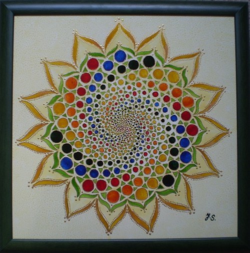 Mandala Síla meditace