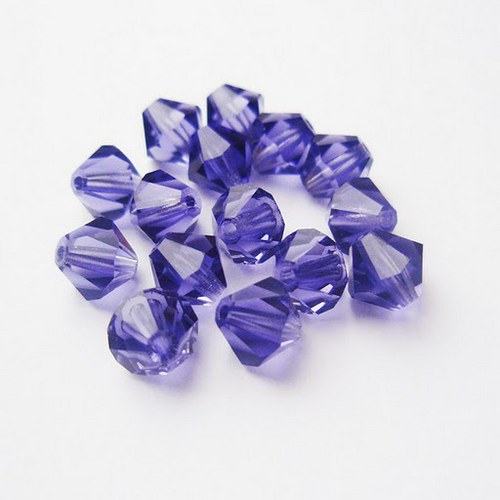 Sluníčka Preciosa 4mm - Tanzanite — foto 1
