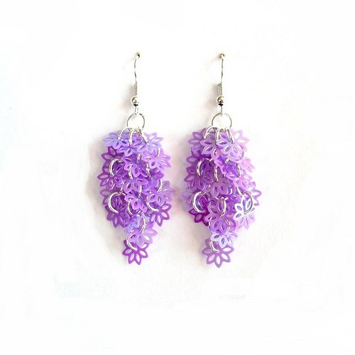 Náušnice Lilac — foto 1
