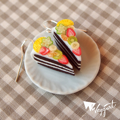 Náušnicové dortíky Mix Fruit — foto 1