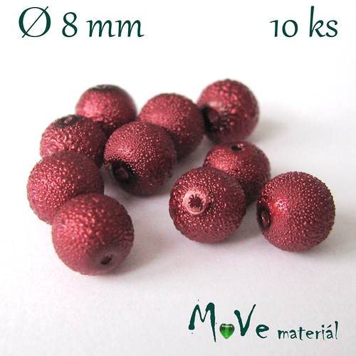 Voskové perle "Zigana" 8mm, 10ks — foto 1