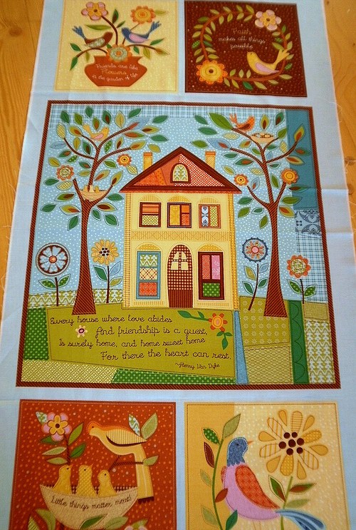 Patchworkový panel- akce 30%... — foto 1