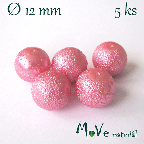 Voskové perle "Zigana" 12mm, 5ks — foto 1