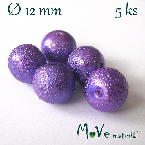 Voskové perle "Zigana" 12mm, 5ks — foto 1