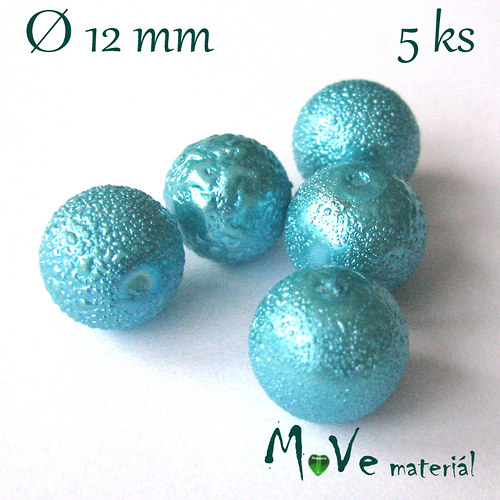 Voskové perle "Zigana" 12mm, 5ks — foto 1