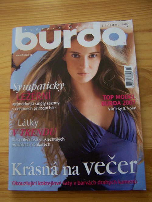 Časopis BURDA 11/07 — foto 1