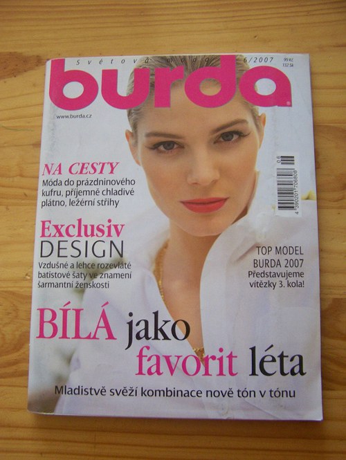 Časopis BURDA 6/07 — foto 1