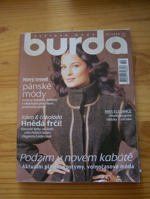 Časopis BURDA 10/06 — foto 1