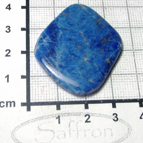 Lapis lazuli - nebarvený, kabošon č.3 — foto 1