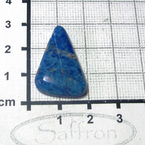 Lapis lazuli - přírodní, kabošon č.16 — foto 1
