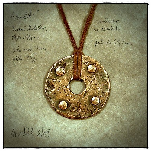 Amulet z mědi... — foto 1
