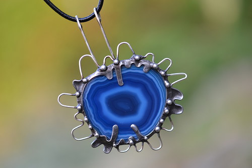 Achátová květina — foto 1