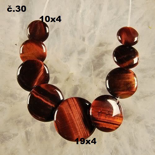 Set minerálů- býčí oko — foto 1