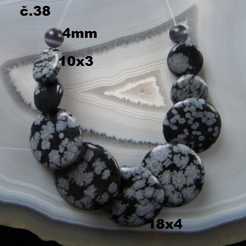 Set minerálů- Obsidián — foto 1