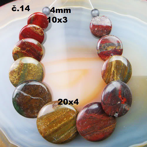 Set minerálů- rainbow jaspis — foto 1