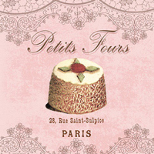Ubrousek, motiv "Petits Fours" — foto 1