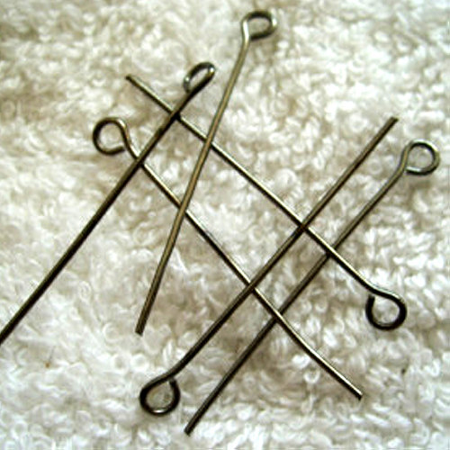 Jehla 2cm - 50ks - Gun Metal