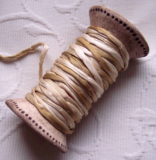 Ledová káva, crep satin, metráž — foto 1