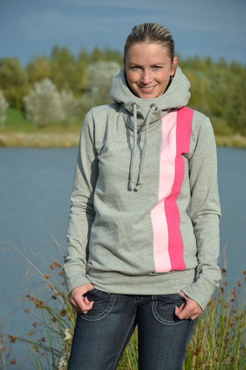 Světle šedá mikina — foto 1
