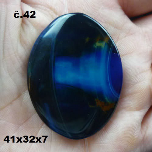 Achát- korálek — foto 1