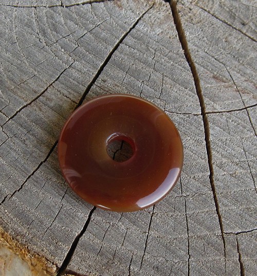 Donut karneolu - 30 mm — foto 1