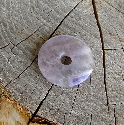 Fluoritový donut - 30 mm — foto 1