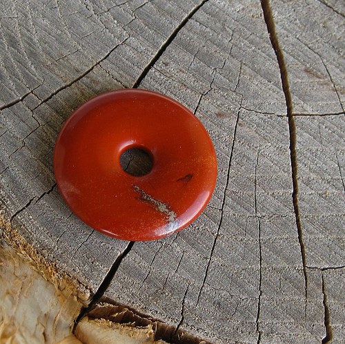 Jaspisový donut - 30 mm — foto 1