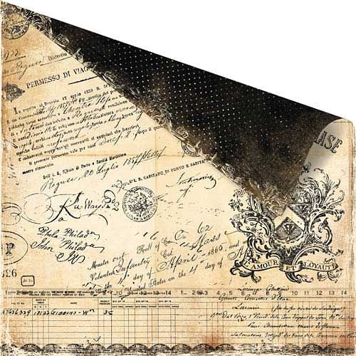 Prima - PRINTERY "Signature" - scrapbook. čtvrtka — foto 1