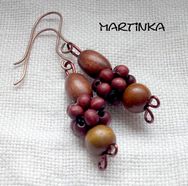 Kuličkové náušničky — foto 1