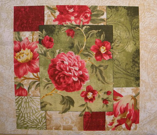 Panel látky- kvety — foto 1