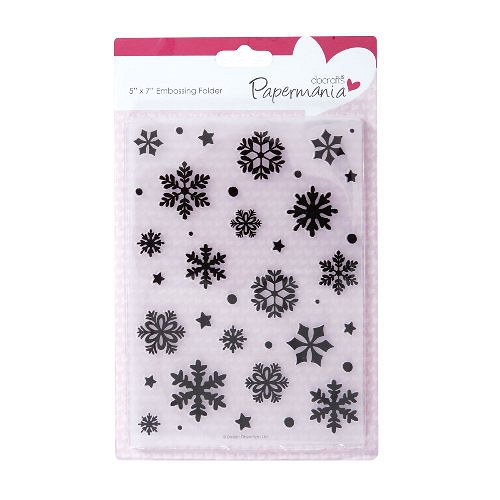 Embossovací kapsa - SNOWFLAKES — foto 1