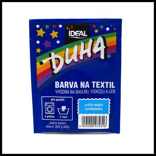 Barva DUHA - 3ks, SV. MODRÁ (13kč/ks) — foto 1