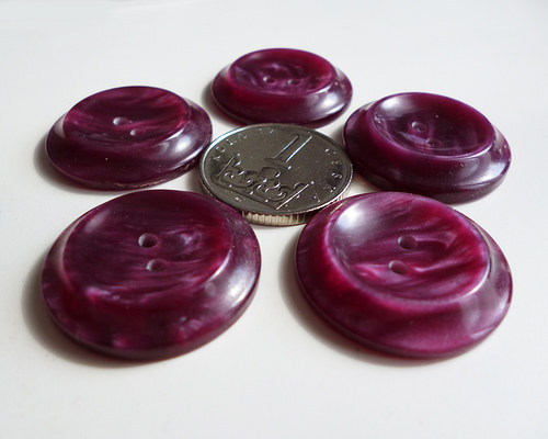 5 krásných retro knoflíčků
