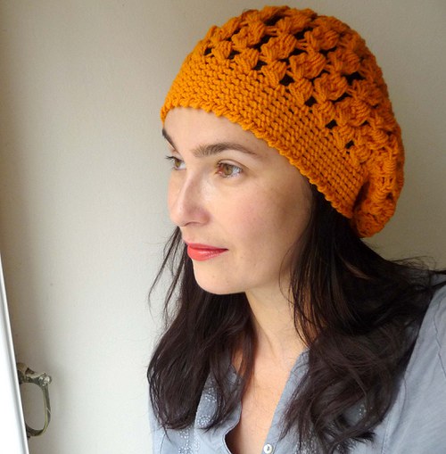 Oranžový baret — foto 1