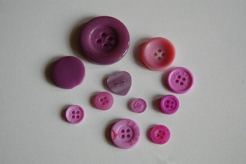 Sada knoflíků: Fialová — foto 1