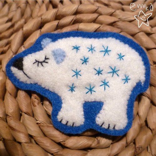 Brož Polar bear — foto 1