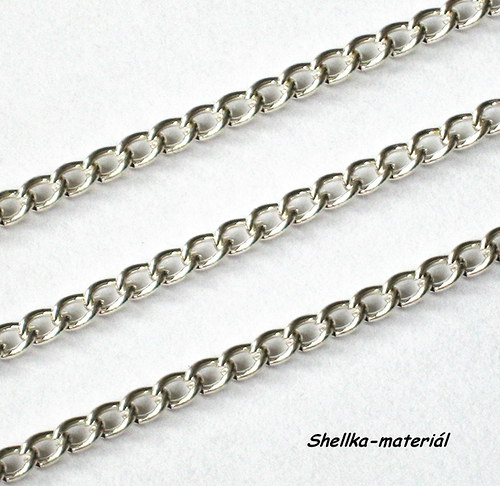 397.Řetízek 5x3mm-1 m — foto 1