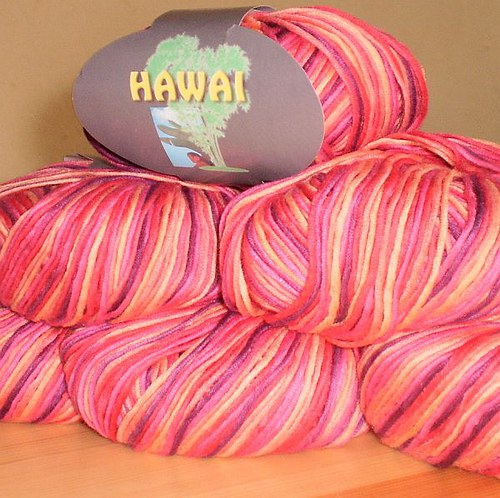 Bambusová příze Hawai melír — foto 1