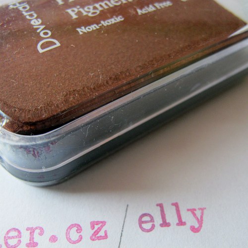 Razítkovací polštářek - Cocoa Brown — foto 1